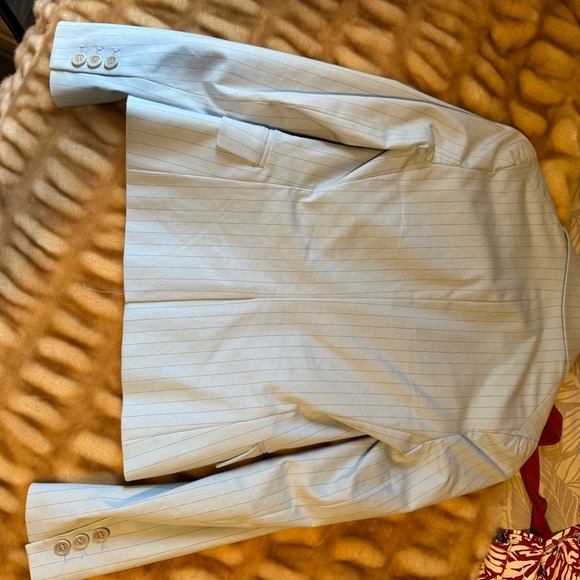 Vintage never worn Theory Light Blue Blazer with pinstripes - Picture 12 of 15